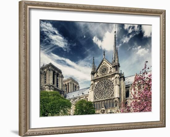 Details of Notre Dame - Paris - France-Philippe Hugonnard-Framed Photographic Print