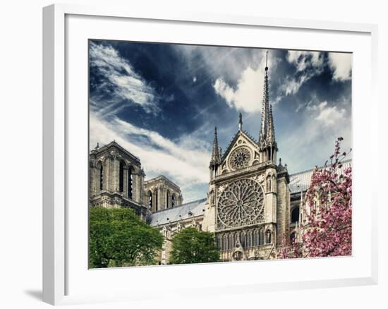 Details of Notre Dame - Paris - France-Philippe Hugonnard-Framed Photographic Print