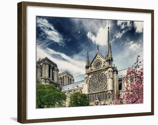 Details of Notre Dame - Paris - France-Philippe Hugonnard-Framed Photographic Print