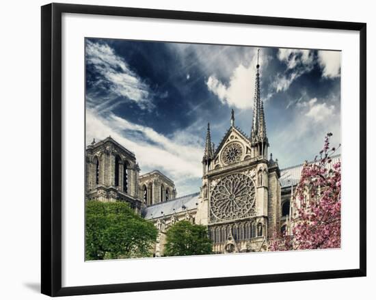 Details of Notre Dame - Paris - France-Philippe Hugonnard-Framed Photographic Print