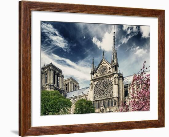 Details of Notre Dame - Paris - France-Philippe Hugonnard-Framed Photographic Print