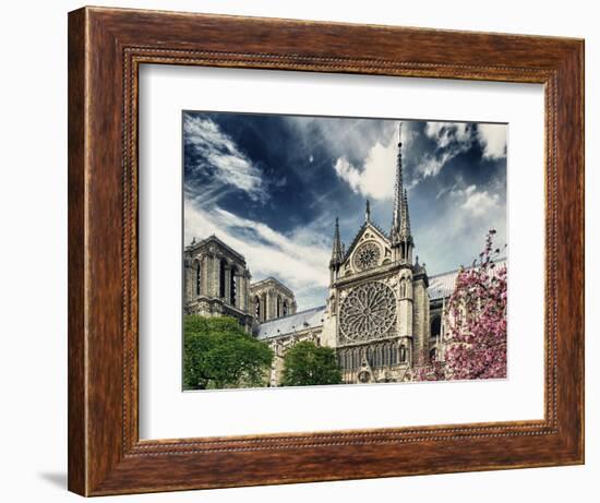 Details of Notre Dame - Paris - France-Philippe Hugonnard-Framed Photographic Print