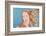 Details of Renaissance Paintings (Sandro Botticelli, Birth of Venus, 1482), 1984 (blue)-Andy Warhol-Framed Art Print