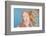 Details of Renaissance Paintings (Sandro Botticelli, Birth of Venus, 1482), 1984 (blue)-Andy Warhol-Framed Art Print