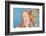 Details of Renaissance Paintings (Sandro Botticelli, Birth of Venus, 1482), 1984 (blue)-Andy Warhol-Framed Art Print