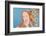 Details of Renaissance Paintings (Sandro Botticelli, Birth of Venus, 1482), 1984 (blue)-Andy Warhol-Framed Giclee Print