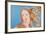 Details of Renaissance Paintings (Sandro Botticelli, Birth of Venus, 1482), 1984 (blue)-Andy Warhol-Framed Giclee Print