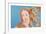 Details of Renaissance Paintings (Sandro Botticelli, Birth of Venus, 1482), 1984 (blue)-Andy Warhol-Framed Giclee Print