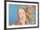 Details of Renaissance Paintings (Sandro Botticelli, Birth of Venus, 1482), 1984 (blue)-Andy Warhol-Framed Giclee Print