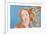 Details of Renaissance Paintings (Sandro Botticelli, Birth of Venus, 1482), 1984 (blue)-Andy Warhol-Framed Giclee Print