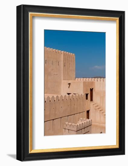 Details of the architecture within Nizwa fort. Nizwa, Oman.-Sergio Pitamitz-Framed Photographic Print