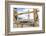 Details of the wooden rack with dried stockfish at the harbor of Svolvaer, Vagan, Lofoten Islands, -Roberto Moiola-Framed Photographic Print