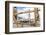 Details of the wooden rack with dried stockfish at the harbor of Svolvaer, Vagan, Lofoten Islands, -Roberto Moiola-Framed Photographic Print