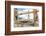 Details of the wooden rack with dried stockfish at the harbor of Svolvaer, Vagan, Lofoten Islands, -Roberto Moiola-Framed Photographic Print