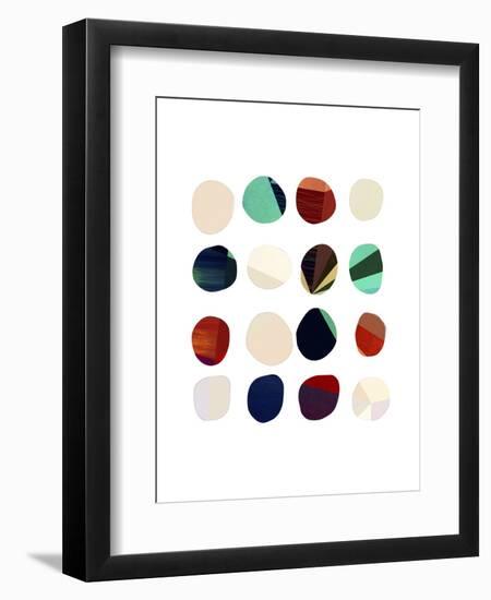 Details Three-Sisa Jasper-Framed Art Print