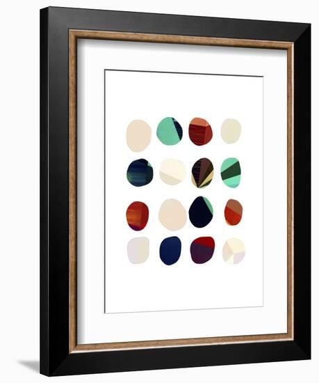 Details Three-Sisa Jasper-Framed Art Print