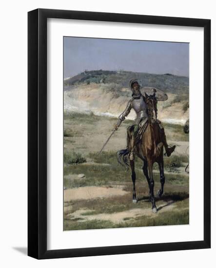 Detalle Escena Del Quijote-Jose Moreno carbonero-Framed Giclee Print