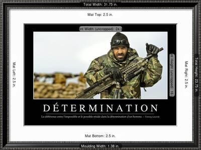 Determination Citation Et Affiche D Inspiration Et Motivation Photographic Print Art Com