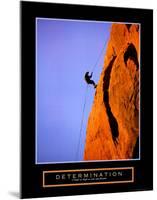 Determination: Climber-null-Mounted Art Print