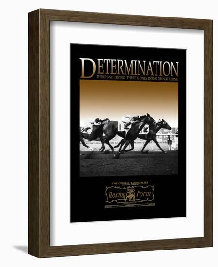 Determination--Framed Art Print