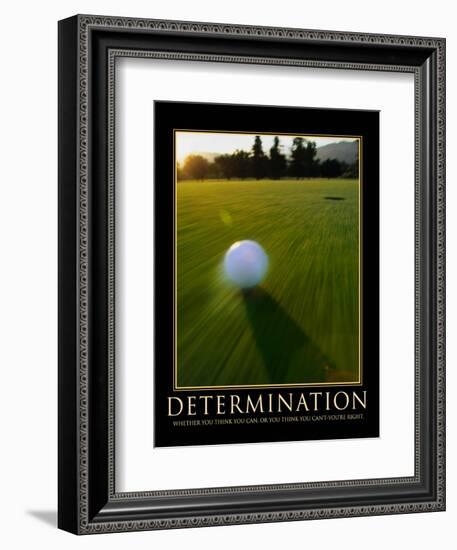 Determination-Eric Yang-Framed Art Print