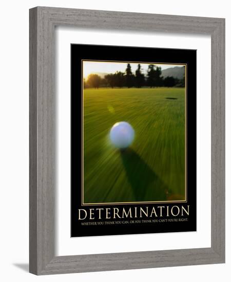 Determination-Eric Yang-Framed Art Print