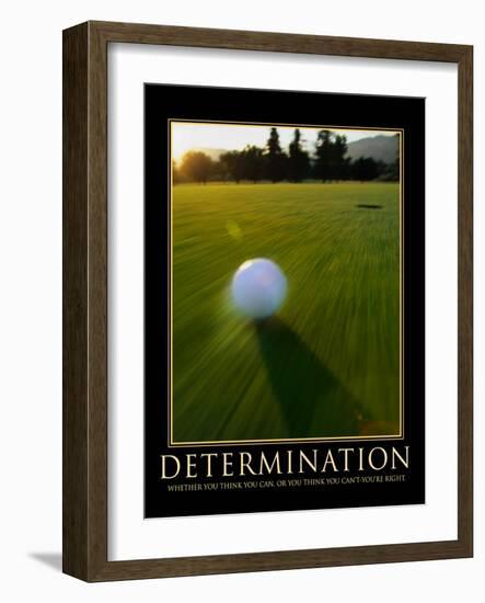 Determination-Eric Yang-Framed Art Print