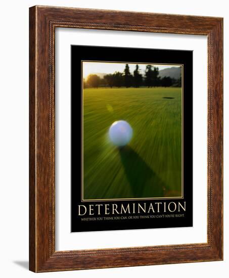 Determination-Eric Yang-Framed Art Print