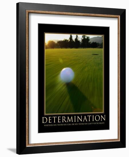 Determination-Eric Yang-Framed Art Print