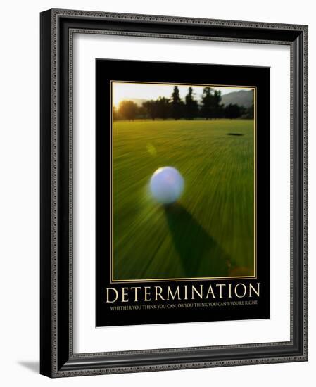 Determination-Eric Yang-Framed Art Print