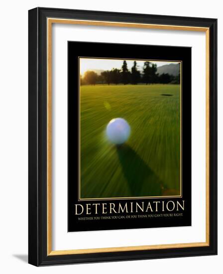 Determination-Eric Yang-Framed Art Print