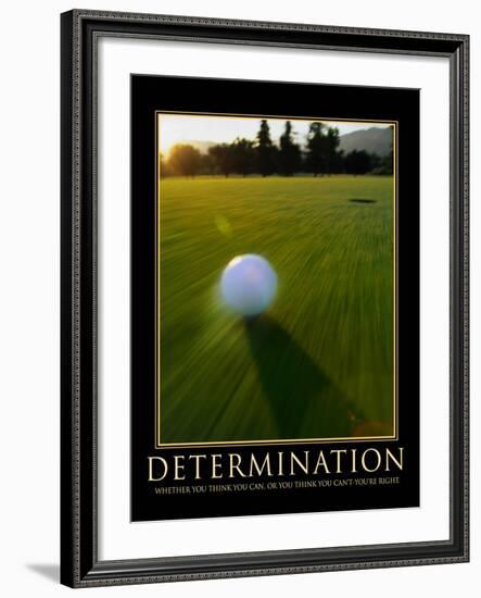 Determination-Eric Yang-Framed Art Print