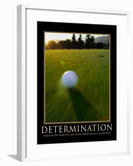 Determination-Eric Yang-Framed Art Print