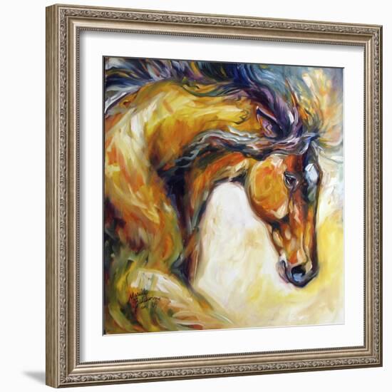 Determined Equine-Marcia Baldwin-Framed Giclee Print