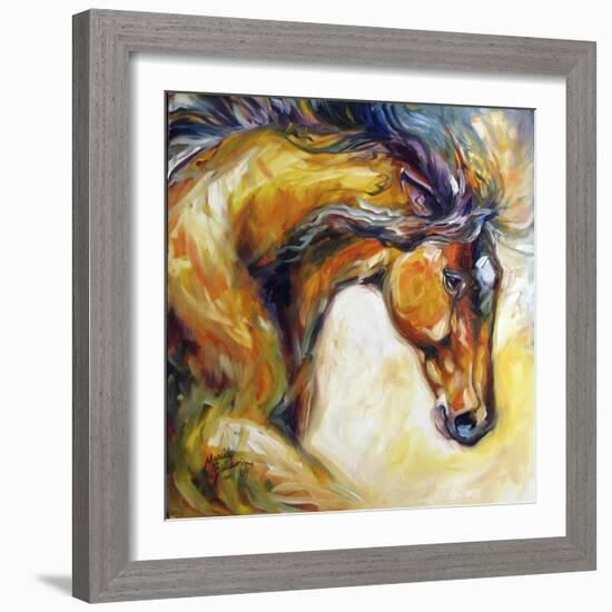 Determined Equine-Marcia Baldwin-Framed Giclee Print