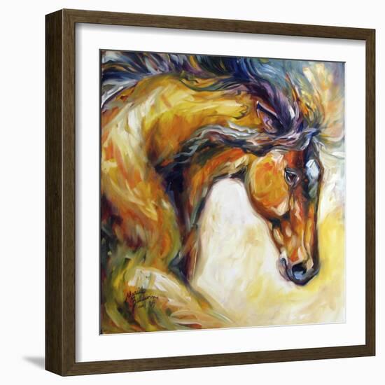 Determined Equine-Marcia Baldwin-Framed Giclee Print