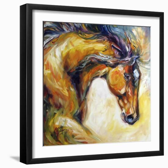 Determined Equine-Marcia Baldwin-Framed Giclee Print