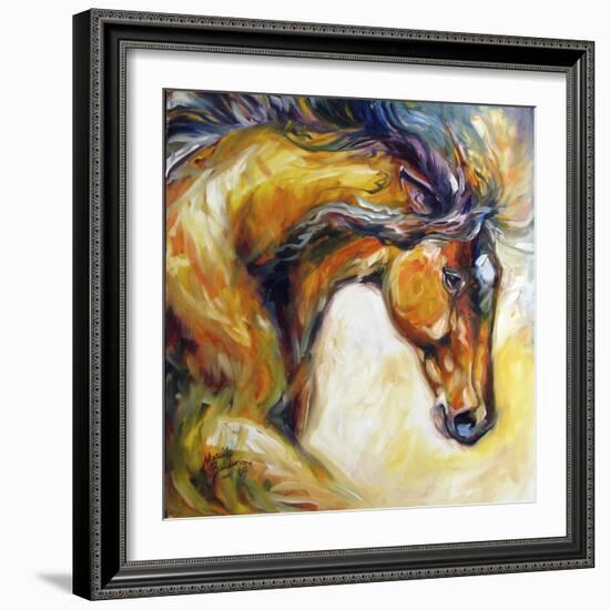 Determined Equine-Marcia Baldwin-Framed Giclee Print