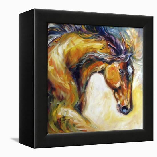 Determined Equine-Marcia Baldwin-Framed Premier Image Canvas