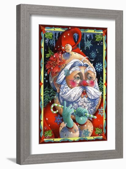 Determining Naughty or Nice-David Galchutt-Framed Giclee Print