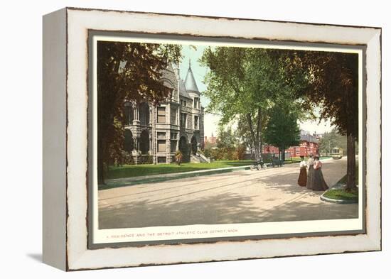 Detroit Athletic Club, Detroit, Michigan-null-Framed Stretched Canvas