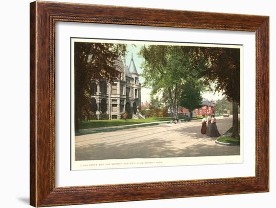 Detroit Athletic Club, Detroit, Michigan-null-Framed Art Print