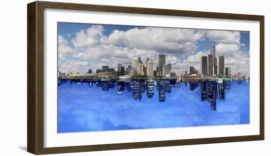 Detroit Day And Night, Detroit, Michigan 07-Monte Nagler-Framed Photographic Print