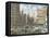 Detroit Looking North On Woodward-Stanton Manolakas-Framed Premier Image Canvas