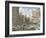 Detroit Looking North On Woodward-Stanton Manolakas-Framed Premium Giclee Print