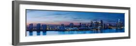Detroit, MI #5 (Night)-James Blakeway-Framed Art Print