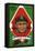 Detroit, MI, Detroit Tigers, Tyrus Raymond Cobb, Baseball Card-Lantern Press-Framed Stretched Canvas