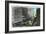 Detroit, Michigan - Woodward Avenue South Scene-Lantern Press-Framed Art Print