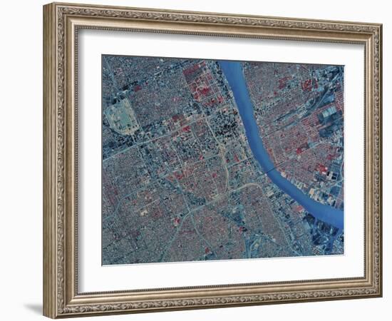 Detroit, Michigan-Stocktrek Images-Framed Photographic Print