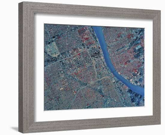 Detroit, Michigan-Stocktrek Images-Framed Photographic Print